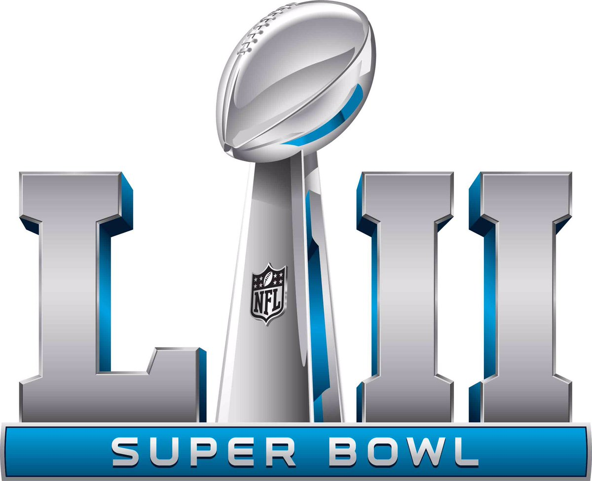 Super Bowl LII Primary Logo DIY iron on transfer (heat transfer)